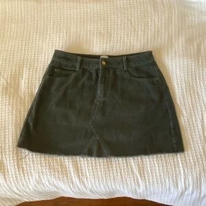 corduroy mini skirt from Princess Polly